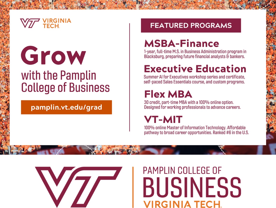 Virginia Tech Pamplin College of Business
